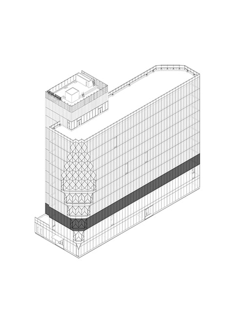 40 tenth avenue building axo mockup