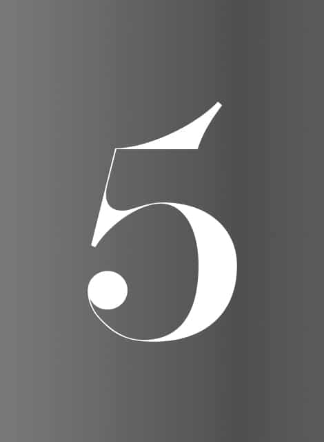 5 River Park logo on grey background