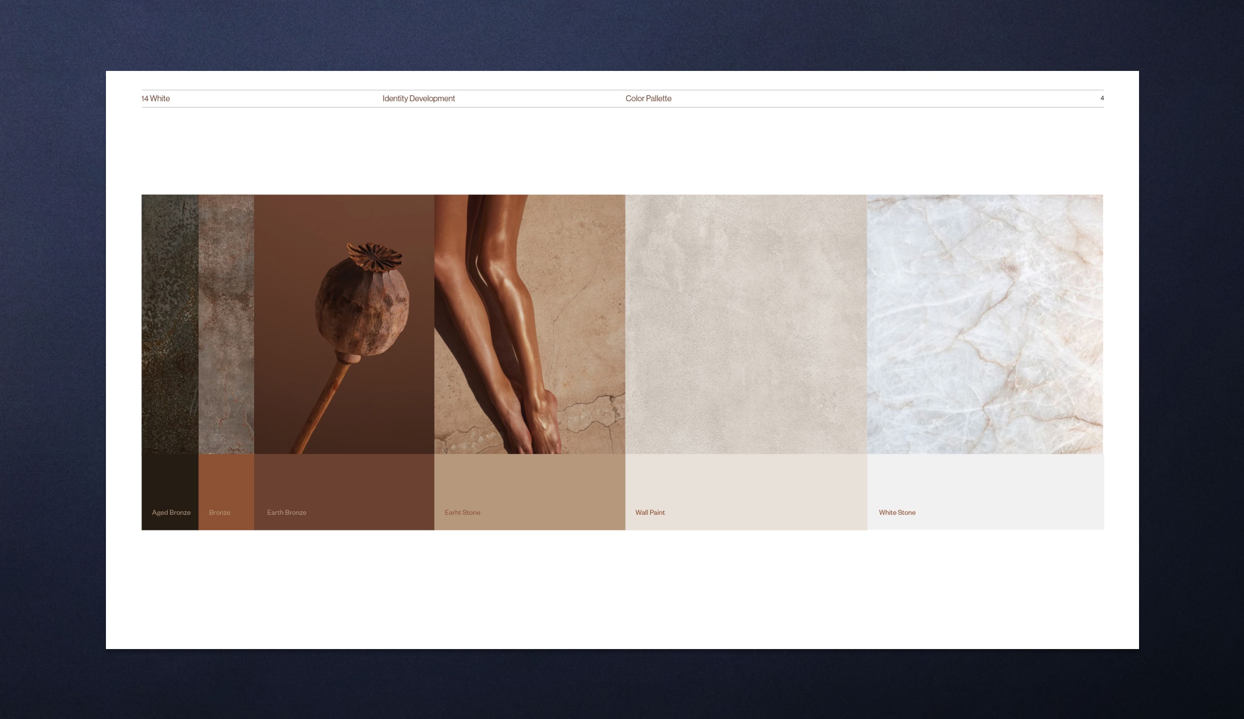 14 White Tribeca branding design – visual identity, third view