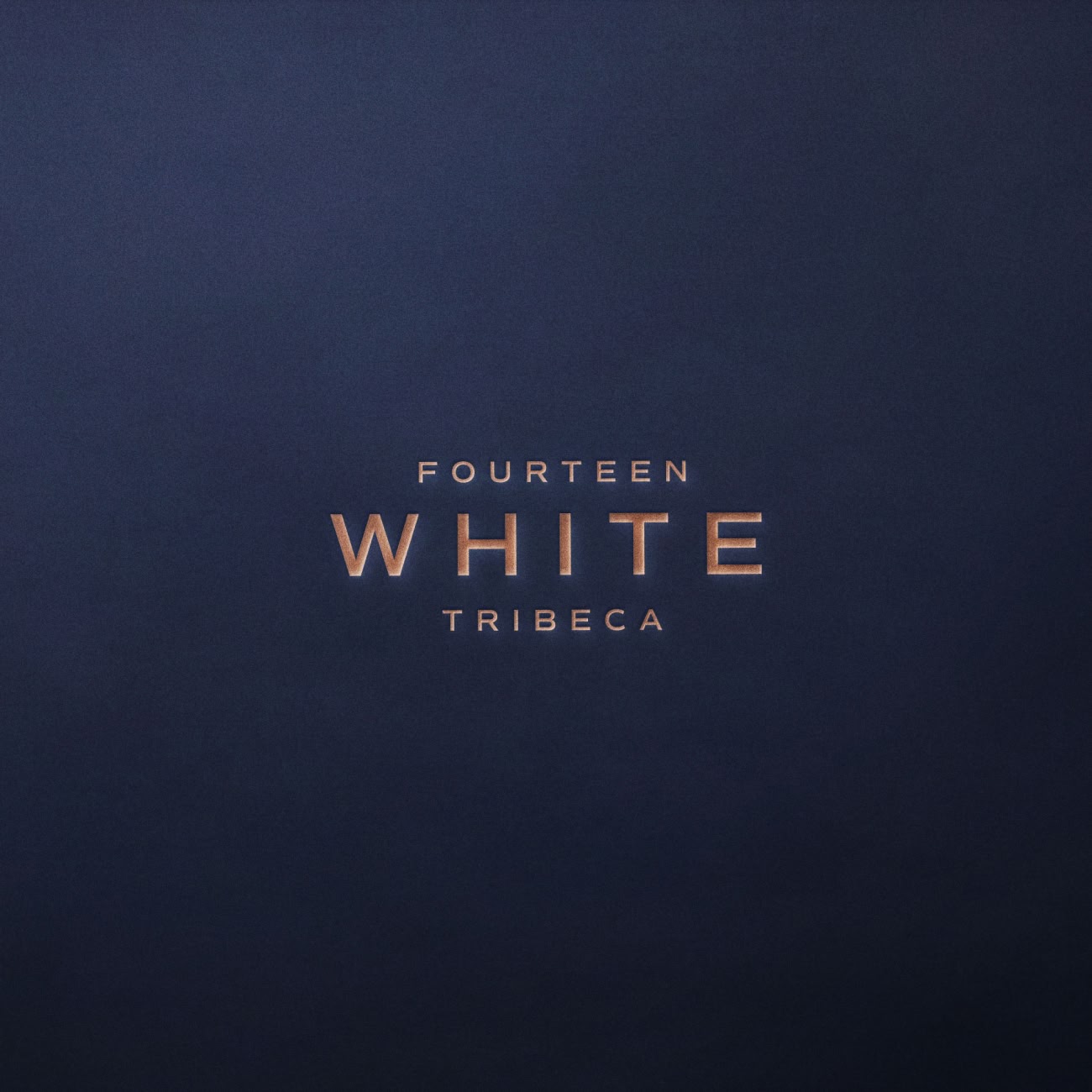 14 White Tribeca brand identity – square format