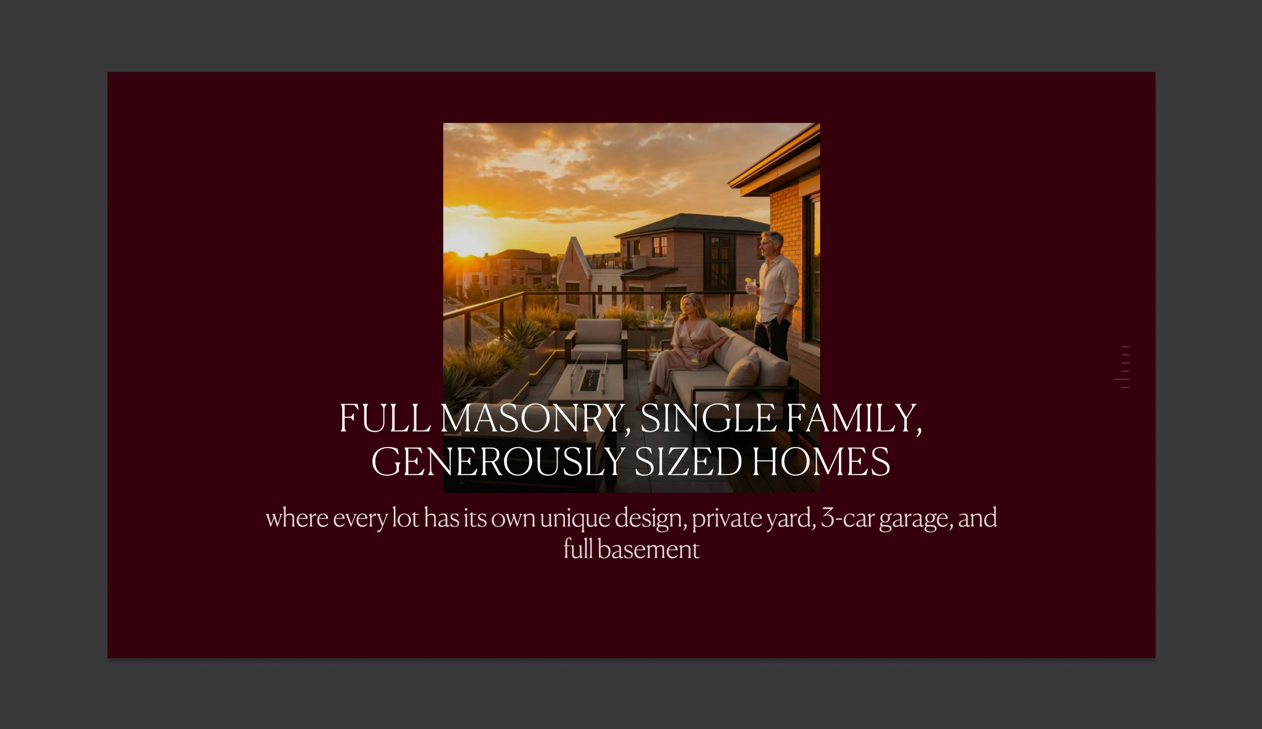 The Village at Landmark website – lead capture and contact form desktop view